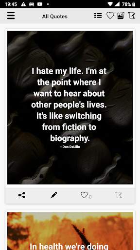 I Hate My Life Quotes screenshot 4