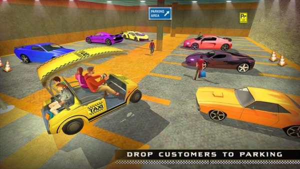 Shopping Mall Taxi Driving Simulator 2018 screenshot 4