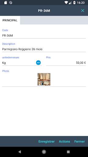 Collecte de commandes et vente screenshot 4