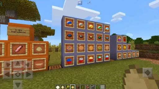 MCPE Lebih Banyak Mod Makanan screenshot 1