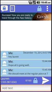 Secret Text Messenger screenshot 3