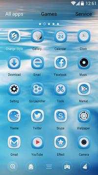 The Cool Ocean GO Launcher Theme screenshot 2