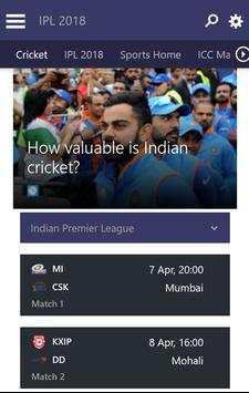 CrickBuzz screenshot 1