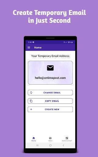 10MinuteMail - Free Temporary & Disposable Email screenshot 1