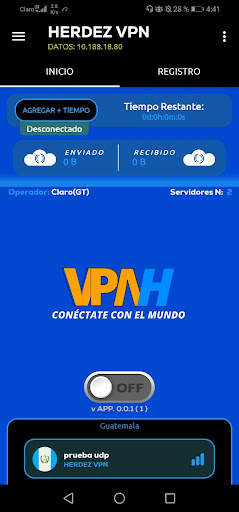 HERDEZ VPN screenshot 1