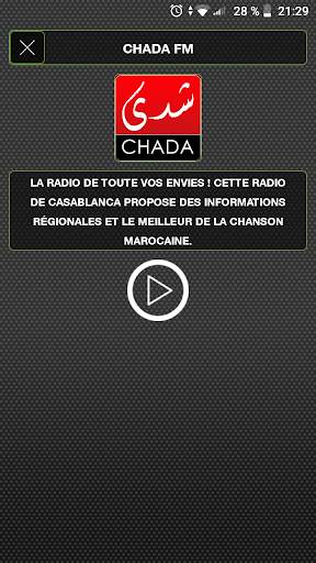 Chada FM Non Officiel -  شدى إف إم 2 تصوير الشاشة