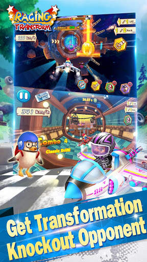 Racing Transform - Skyland Race screenshot 2