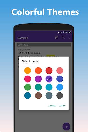 Notepad With Lock - Themes, Calendar, Rich Text screenshot 4