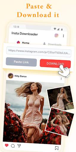 Video downloader for Insta - Repost for Instagram screenshot 2