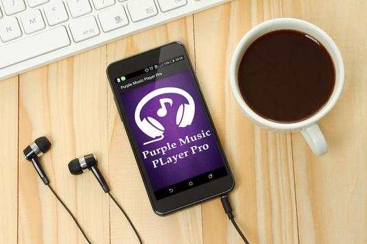 Purple Music Player Pro screenshot 1