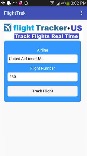 Free Flight Tracker App screenshot 1