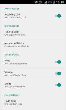 Flash Alerts SMS & Call – Free screenshot 3