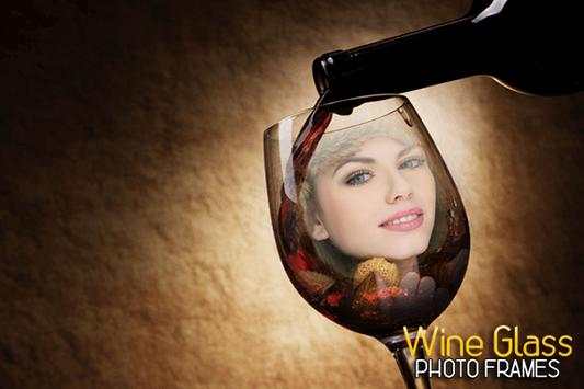 Wine Glass Photo Frames Editor 2 تصوير الشاشة