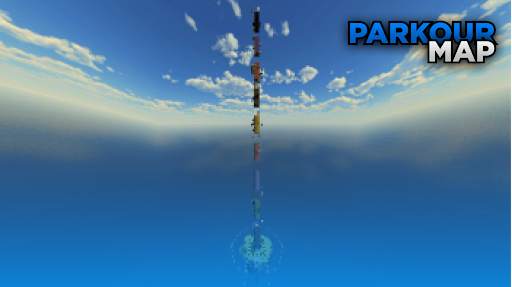 100 levels parkour for Minecraft screenshot 4