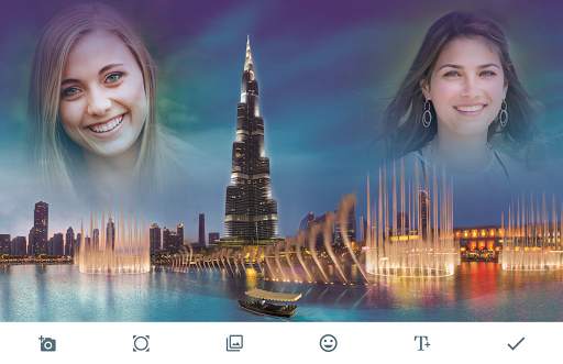 Dubai Fountain Photo Frames screenshot 1