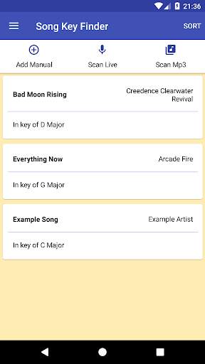 Song Key Finder screenshot 4