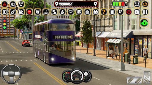 USA Bus Simulator Driving Game screenshot 3