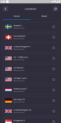 Brazil VPN - Secure VPN Proxy screenshot 4