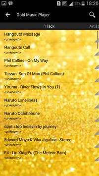 Gold Music Player screenshot 2