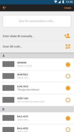 chatz - Private Encrypted Social Chat App screenshot 4