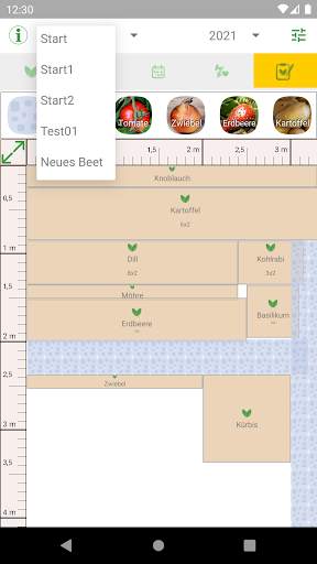 Gartenplaner fürs Gemüsebeet screenshot 2