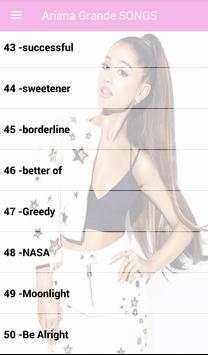 Ariana Grande Songs Offline ( 50 Songs ) screenshot 3