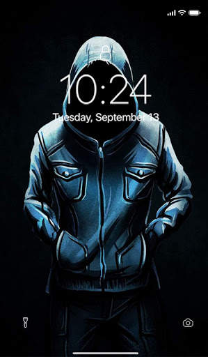 Dark Person Wallpaper screenshot 1