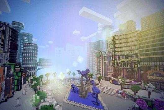 Futuristic City MCPE MOD screenshot 2