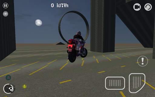 Motorcycle Simulator 3D screenshot 1