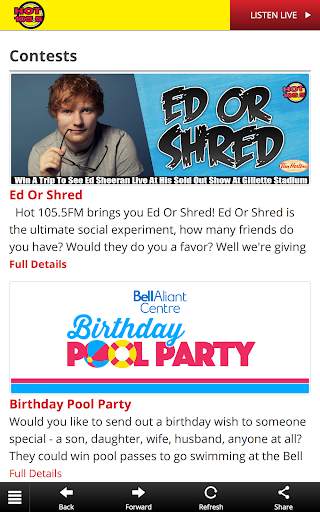 HOT 105.5 screenshot 7