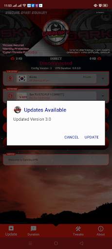 Darksky vpn Official Apps screenshot 2