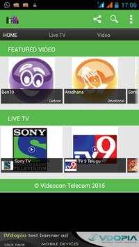 Videocon Mobile Tv Live Online 2 تصوير الشاشة