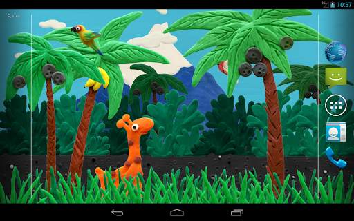 Jungle Live wallpaper Free 3 تصوير الشاشة