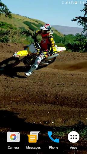 Motocross Live Wallpaper screenshot 1