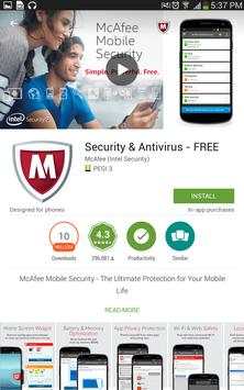 reeder McAfee screenshot 2
