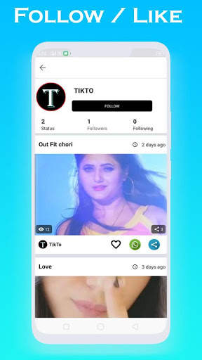 TikTo - India Short Video App 4 تصوير الشاشة
