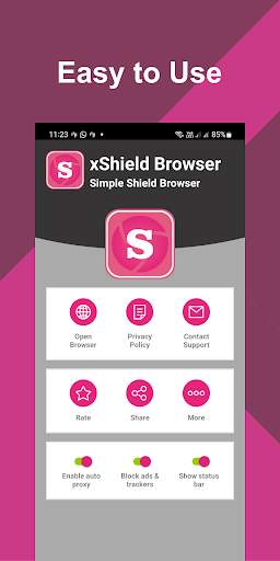 xShield Browser VPN Proxy screenshot 1