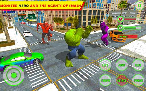 Unbelievable Superhero monster fighting games 2020 screenshot 2