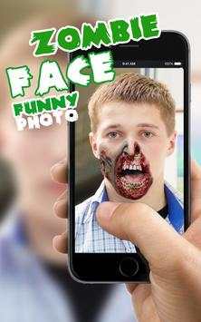 Zombie Face Funny Photo screenshot 1