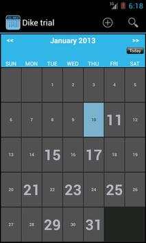 Dike trial: Calendar 4 Lawyers screenshot 2