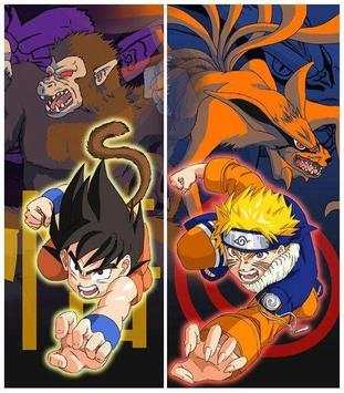 Goku VS Naruto Wallpaper screenshot 1