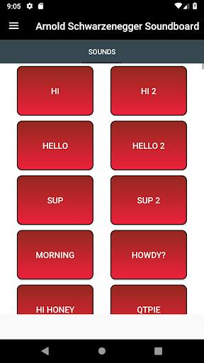 Arnold Schwarzenegger Soundboard screenshot 1