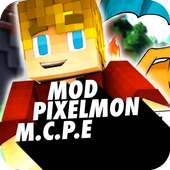 Free Pixelmon Mod M.C.P.E logo