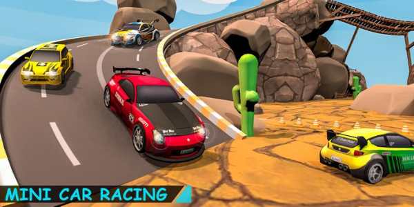 Mini Car Driving - Tiny Car Racing Adventure 2019 screenshot 1