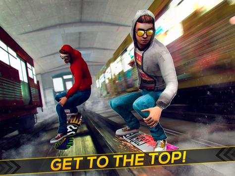 Subway Skateboard Ride Tricks screenshot 4