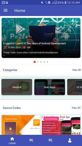 Learn Android Codes скриншот 1