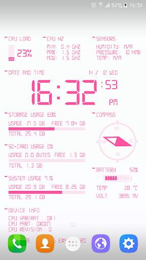 Oajoo Device Info Wallpaper screenshot 3