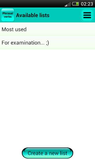 Phrasal verbs screenshot 4