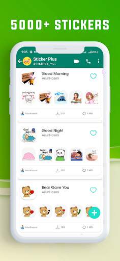 Sticker Plus Animated Stickers screenshot 2