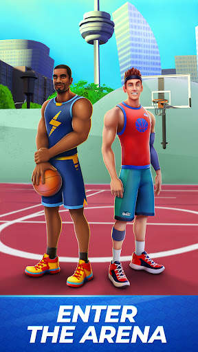 Basket Clash: 1v1 Sports Games स्क्रीनशॉट 1